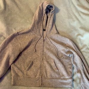 Slightly used grey Brandy Melville cropped sweater- one size!
